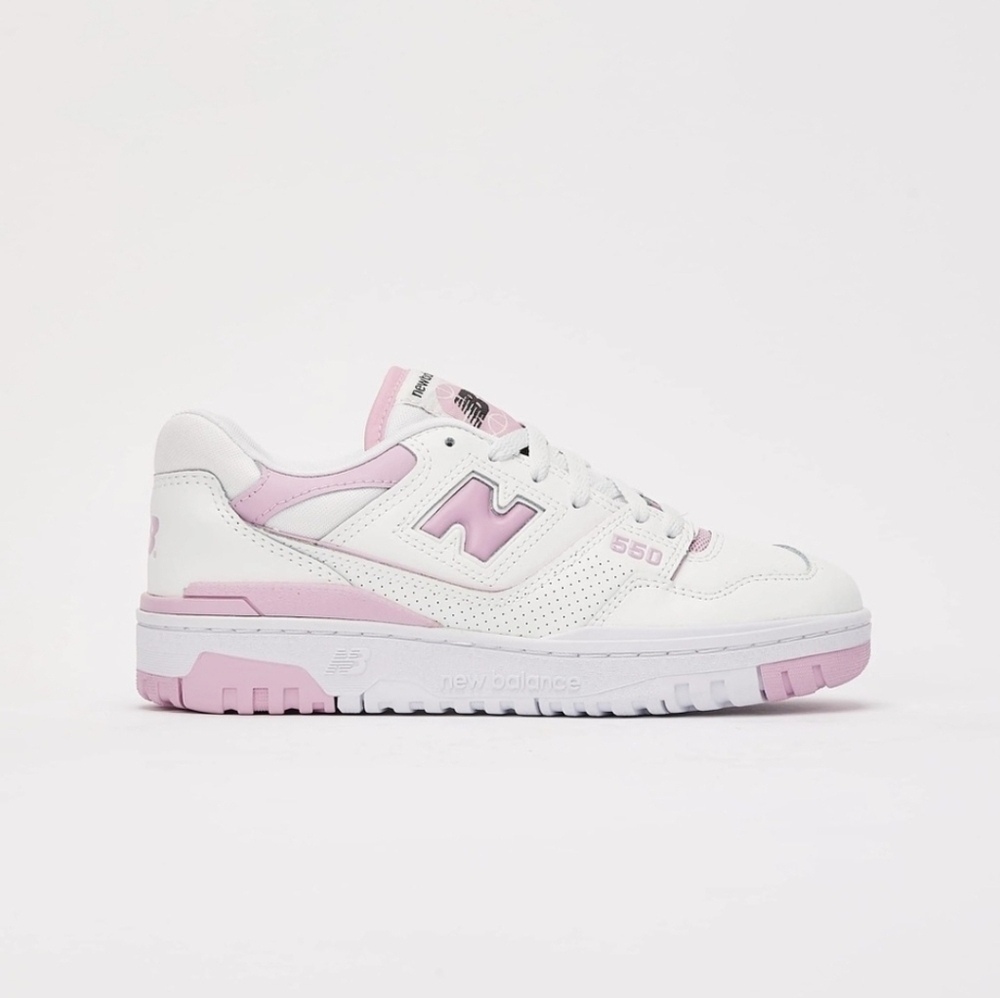 New Balance 550 White Pink Women's Sneakers